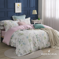 【HOYACASA 】單人抗菌天絲兩用被床包四件組-依蘭