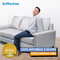in.the.box Sofa 3 Seater Minimalis INTHEBOX (Kursi Tamu Modern 3 Dudukan)