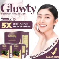 GLUWTY SUPLEMEN KOLAGEN ALAMI DALAM BENTUK BUBUK YANG MEMBANTU MEREMAJAKAN KULIT SERTA MEMPERBAIKI K
