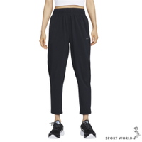 Nike 中腰長褲 女裝 排汗 黑【運動世界】FB7030-010