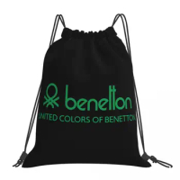United Colors Of Benetton Backpacks Fashion Portable Drawstring Bags Drawstring Bundle Pocket Sports Bag BookBag For Man Woman