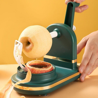 ✤宜家✤手動旋轉式蘋果削皮器 北歐創意自動水果去皮機 (顏色隨機出貨)