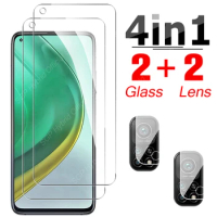 4in1 Tempered Glass Cover On For Xiaomi Mi 10T Pro Xiomi 10 T Mi10 Lite 5G Mi10t 10tlite 10tpro Protection Glas Case Camera Lens