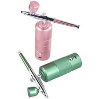 Oxygen Injector Mini Air Compressor Kit Paint Spray Air-Brush Airbrush Gun For Art Tattoo Craft Nail Cake Nano Fog Mist Spray