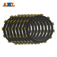 AHL Motorcycle Clutch Friction Plates Set for YAMAHA FZ 1000(2008) 8PCS Bakelite Clutch Lining #CP-0005