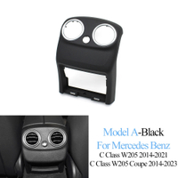 W205รถด้านหลังคอนโซลกลาง Air Vent Grille Outlet ด้านนอกกรอบสำหรับ Benz C Class 205 Sedan Coupe