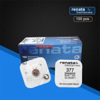 2pack Renata 377 100% Original Brand New LONG LASTING SR626SW