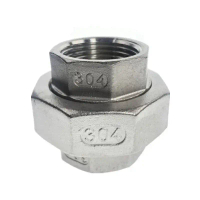 ข้อต่อท่อสแตนเลส 304 แบบเกลียวตัวเมีย BSPT ขนาด 1/8'' และ 4'' ระดับความดัน Class 150