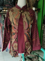 ATASAN BATIK WANITA KATUN (BATIK SAIDA) Baju Cantik