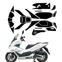 For Honda PCX160 PCX 160 Motorcycle Body Full Kits Decoration Fairing Emblem Sticker Decal Accessories
