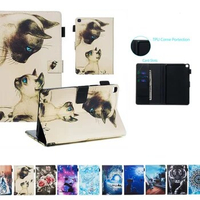 Case For Samsung Galaxy Tab A 8.0 2019 Tablet Stand Cat Tiger Pattern Cover For Galaxy Tab A 8.0 2019 SM-T290 T295 Shell