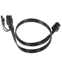 Cáp cấp nguồn PCIe, 6Pin sang 6 + 2Pin, GPU 6Pin sang 8pin, Cáp mô-đun PSU, có sẵn trong 20 / 30 / 5