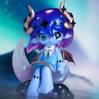 Azura Natural Elements Night Thunder Sunshing Snow Action Figure Dolls Toys Decoration Model Kawaii Gift for Girls Kids