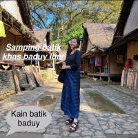 kain batik banten khas suku baduy