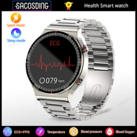 2023 New ECG+PPG Smart Watch Men Health Monitor Heart Rate Blood Pressure Watch IP67 Waterproof Sports Smartwatch Men For Xiaomi