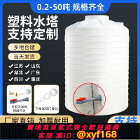 {台灣公司貨 可打統編}加厚塑料水塔儲水罐2000L/1/2/5/10噸立式戶外大容量水箱大號水缸