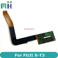 คัดลอกใหม่ XT3จอแอลซีดีบานพับ F LEX หน้าจอเคเบิ้ลจอแสดงผล FPC สำหรับ Fujifilm ฟูจิ X-T3 X T3กล้องซ่อมเปลี่ยนอะไหล่