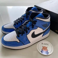 Air Jordan 1 Mid SE Signal Blue (100% Original) [DD6834-402] 40.5