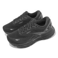 BROOKS 慢跑鞋 Adrenaline GTS 23 2E 寬楦 女鞋 黑 腎上腺素 23代 支撐 運動鞋(1203812E020)