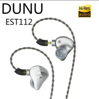 DUNU EST112 13.5 mm Third-Generation Double-Sided Beryllium-Plated Diaphragm Dynamic Hifi Music Monitor MMCX Earbuds Earphones