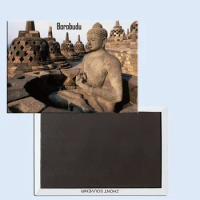 Borobudur, Java, Indonesia, Refrigerator magnet, Tourist souvenirs, Home creative ornaments 24637