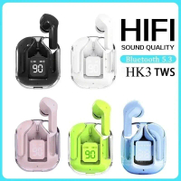 NEW HK3 Wireless BT5.3 Headset T2 TWS Headphones ENC Headphones LED Power Digital Display Stereo Sou