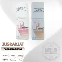 Liquid Vape Jus Rakjat Pudding Ice Series Pods Friendly 20MG 30ML By Jusrakjat VANILLA PUDING ICE