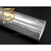 [พร้อมส่ง] สติ๊กเกอร์ โครเมี่ยม สีเงิน Chrome Wrap หน้าใหญ่ สติ๊กเกอร์ติดรถ เปลี่ยนสีชิ้นงาน Car Wra
