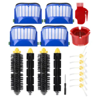 Spare Parts Brushes for iRobot Roomba 600 Series 605 606 and 500 Series 564 585 595, Filter, Brush Accessory Kit