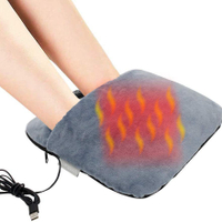 【免運費】供應冬季保暖USB加熱暖腳寶捂腳神器腳墊腳套電發熱鞋暖足器