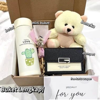 BTL 2 | Kado Ulang Tahun Cewek untuk Pacar | FREE Ucapan & Foto | Hampers Aesthetic & Manis | Gift B
