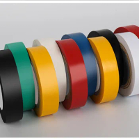 Waterproof PVC electrical insulating tape flame retardant lead-free black adhesive tape Super Sticky