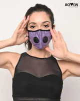 Bowin Masker N99CV – Special Edition (Masker Kain / Masker Filter) - Purple Jade