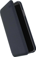 強強滾優選~美國Speck 翻蓋 掀蓋保護殼 iPhone Xs Max 手機殼可收納信用卡 日蝕藍色