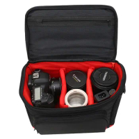 70D 700D Canon Digital SLR Camera Bag One Shoulder Multi functional High Capacity Photography Camera Bag Nikon Waterproof Camera