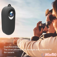 白色配件, 用於 insta360 GO 配件的藍色配件矽膠相機鏡頭保護套防震相機外殼配件