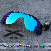 Firtox True Polarized Replacement Lenses and Ear Socks &amp; Nose Pads for-Oakley RadarLock XL Vented Sunglass - Multiple