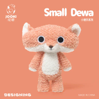 Dewa Fox Plush Toy Cute Doll Sleeping Pillow Companion Doll Girl's Birthday Gift
