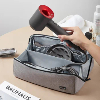Simple PU Leather Dyson Hair Dryer Storage Organizer Dyson Curling Iron Protector Laifen Hair Dryer Travel Storage Bags Pouch