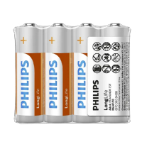 【PHILIPS 飛利浦】3號碳鋅電池(100顆)