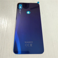Original Glass For Xiaomi Redmi Note 7 Case Back 3D Glass Rear Door Housing Replacement for Redmi Note 7 Note7 Pro Battery Cover
