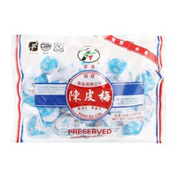 本港啟發陳皮梅紙包化核應子檸檬400g蜜餞果脯孕婦懷舊零食;;口味:啟發陳皮梅400g