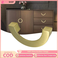Handle Lemari Gagang Pintu Lemari Setengah Lingkaran Golden Semicircular Tempat Tidur Pegangan Lemar