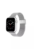 Daniel Wellington Smart Watch Mesh Strap Sterling Silver - DW Strap for Apple Watch 38, 40, 41mm