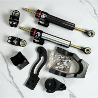 YAMAHA RXZ ALLOY MATRIS DAMPER SIAP CNC BRACKET FULL SET PNP ONLY STEERING DAMPER WITH RXZ DAMPER BR
