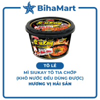 [TÔ LẺ] - ACECOOK - Mì tô Siukay Tia Chớp hương vị Hải sản, Mì Siukay tô hải sản, Mì Siukay Tia Chớp