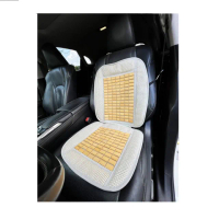 【CAR WAY】CAR WAY竹片花邊L型坐墊 舒適 涼快(竹片 麻將坐墊)