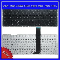Laptop Keyboard For ASUS D452V X450V X450VB K450V X450C X450L Y481C Y481L Notebook Replace US Keyboard