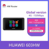 unlocked Huawei 603HW Pocket WiFi 4g mobile mini router wifi portatil repetidor wifi 5ghz 5g wifi router with sim card slot