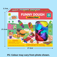 [Arkids] Yiqile's children's colored clay food-themed modeling clay is recommended for students to u